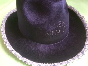 Hen Night - Cowboy B2B hat - black - light up